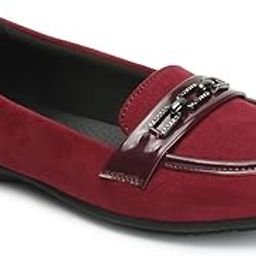 elle Womens Stylish Slip on Solid Comfortable Loafers for Daily Use I Work Use I Casual Use I El-kh-wn-39 Loafer-picture-48