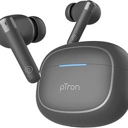 pTron Bassbuds Duo Pro TWS in Ear Earbuds with 3D Audioscape,Trutalk Ai-Enc Calls,Thunder Bass,38H Playtime,50Ms Low Latency Movie/Music Modes,Bt 5.3&Ultra Hd Mic,Fast Type-C Charging&Ipx5(Grey)-9
