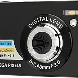 GOWENIC Digital Camera, FHD 4K 56MP Compact Cmaera with 20X Zoom, Autofocus, Anti Shake, Waterproof Point and Shoot Digital Cameras for Photography Vlogging Teens Adult Beginner (Black)-image-2