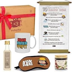 Indigifts Rakhi Special Gifts Hamper for Sister - Gifts for Beautiful Friend, Skin Care Gift for Sister, Skin Care Gift Combo for Girl, Skin Care Gift Combo for Girlfriend, Anniversary Gift for Wife-image-50