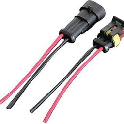 Speedwav 1 Set Waterproof Electrical Connector Seal 1.5mm Terminal 2 Pins Car Kit – Durable, Leak-Proof Solution-image-81