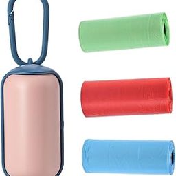 Baby Diaper Disposal Bags,Diaper Disposal Bags for Baby With Removable Capsule Box,Convenient and Quick(1 Capsul And And 4 Multi Color Garbage Roll)-16