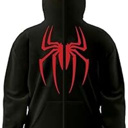 Spidy Cotton Full Zipped Trendy and Comfortable Hooded Zipper-image-23