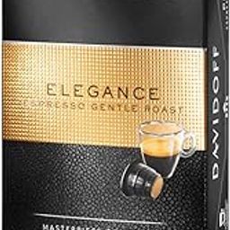 Davidoff Elegance Espresso Gentle Roast Coffee • 10 Pods Compatible with Nespresso Machines, 1.94 oz ℮ 55 g-image-51