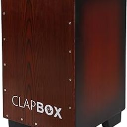 Clapbox Cajon CB11 -Sunburst, Oak Wood (H:50 W:30 L:30) - 3 Internal Snares-image-16