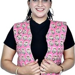 Women/Girl Pink Floral Reversible Short Shrug-image-27