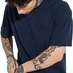 max URB_N Men Half Sleeves Crew Neck Oversized T-Shirt-picture-32