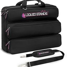 Liquid Stands Carry Bags for LS items (Mostly Stands) - Custom Fit Foldable Z Stand, 2nd Tier Stand with Wheels and others - Portable & Large Protective Storage - Piano Stand Case-image-75