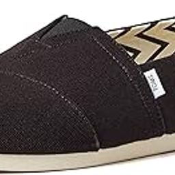 Organic Cotton Black Canvas Slip Ons-UK 9-image-2