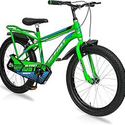 HI-FAST Gangster 20T Cycle for Boys & Girls 7 to 10 Years with Tyre-Tube & Side Stand (Semi-Assembled) 20 Inches,Road Bike, Rigid-image-95