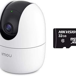 DAHUA Imou 2MP 360° 1080P WiFi Home Security Camera with 32GB Hikvision Memory Card for 7 Days Recording-1