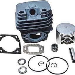 Cylinder Kit Eletro with BLACK COATED PISTON For 58cc Petrol Chainsaw CK25 Power & Hand Tool Kit (1 Tools)-20