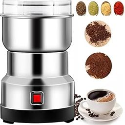 Drumstone 𝟏𝟓 𝐘𝐞𝐚𝐫𝐬 𝐖𝐚𝐫𝐫𝐚𝐧𝐭𝐲 Electric Coffee Grinder 300W – Stainless Steel Mini Masala Grinder for Spices, Seeds, Nuts, Coffee Beans – Dry Masala Mixer with Large Capacity-11