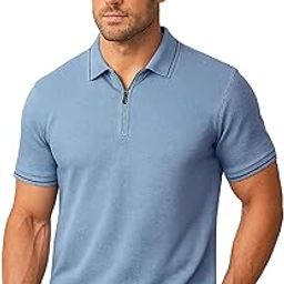 Men's Premium Zipper Polo T-Shirt for Men – Stylish & Comfortable-picture-36