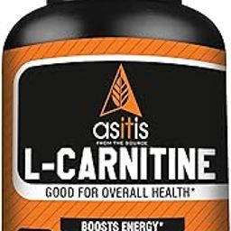 AS-IT-IS Nutrition 100% L-Carnitine L-Tartrate, 500mg per serving, 90 Capsules| Imported Carnipure Source |Zero Fillers | Boosts Performance | Supports weight Loss |Lab Tested-26