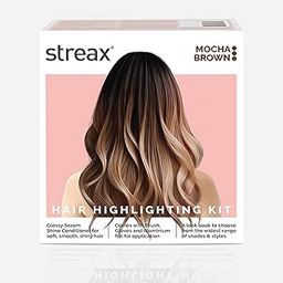 Streax Hair Colour Highlight Kit | Mocha Brown - Pack of 1 | Enriched With Walnut & Argan Oil | Rich, Vibrant, Easy to Use, DIY Application for Women-image-5