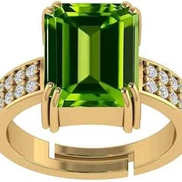 apsloose 4.25 Ratti 3.25 Carat Original Peridot Stone Astrological Purpose Gold Plated Ring for Boys and Women-picture-6