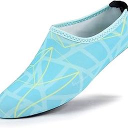 GFULLOV Beach Non-Slip Sing Socks Diving Surfing Beach Shoe Cover Shoes Socks Sports Yoga Fitness Running() : Red, M-image-59