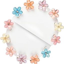 Radhu & Kabby Nonslip Small Claw Clip for Women | Strong Hold Mini Hair Clips for Girls | Butterfly Clutchers | Hair Clamps | Barrettes | Pack of 12 Pcs | Multi-colour | Same as Pic-3