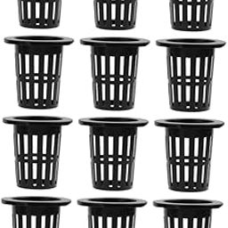 POPETPOP 50Pcs Hydroponic Plastic Mesh Net Cups for Efficient Plant Growth Durable and for Gardens Balconies and Nurseries-image-59