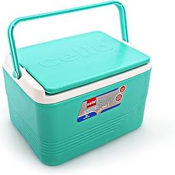 Cello Chiller Ice Box | Standard Size for Travel Party Bar Ice Cubes | Cold Drinks | Medical Purpose | 3 Litre, Green-image-99