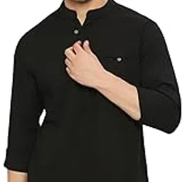 spykar Black Slim Fit Full Sleeves 0 Shirts for Men-picture-39