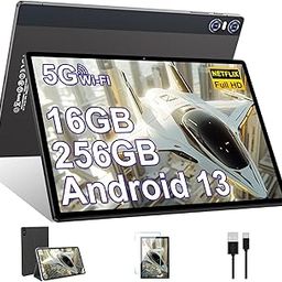 2025 Tablet 11 Inch Android 13 Screen 2K Tablet Octa-Core 2.0 GHz,16GB RAM+256GB ROM+TF 1TB /2000 * 1200 Pixel/8MP+20MP+2MP Macro/10000 mAh/5G WiFi Metal Cover Brown-picture-10