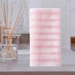 bnf® Exfoliating Washcloth Towel Sturdy Japanse Long Body Scrub for Men and Women Pink Health & Beauty | Bath & Body | Bath Brushes & Sponges-image-40