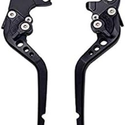 AOW ATTRACTIVE OFFER WORLD Royals Enfiield Series Clutch and Brake Levers - 6 Positions Adjustable levers for Bullet Classic 350-12