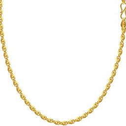 22k (916) Yellow Gold Chain for Women-image-29