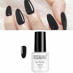 HEAVENGLOW Gel Nail Polish 7ml High Adhesion for Manicure Starter Salons and Home DIY Black-image-20