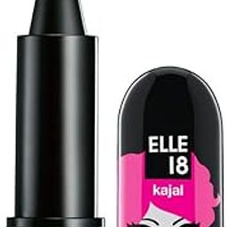 Elle 8 Kajal, Black, 3ml [Matte Finish]-56