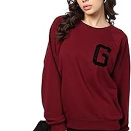 gap Women’s Regular Fit Solid Full Sleeves Round Neck Sweatshirt-picture-7