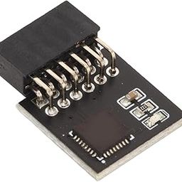 TPM 2.0 Module, SPI Interface, Stable and Safe, Durable Material, 12Pin, Compatible with MSI Motherboard, for DDR4 Memory-27