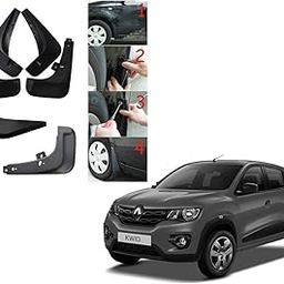 Auto Spare World Car Mud Flaps Compatible With Renault Kwid 2015-2018 (Set of 4 Pcs.)-image-8
