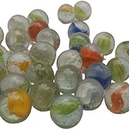Marble Set -Vibrant Decorative Marbles for Crafts, Games, and Home Décor – Perfect for Kids, Collectors, and Creative Projects | Multicolour Glass 10-15MM | 30 |-image-91