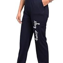 Women's Cotton Regular Fit Solid Pyjamas | Comfortable & Stylish with Side Pockets-image-38