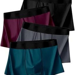 Men's Anti-Bacterial Airsoft Trunks | Regular Fit Nylon Underwear for Comfort, Breathability & Odor Control-picture-40