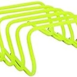 RSW Sport Agility Speed Hurdle 6inch (Pack of 6) Round Hurdle for Field Training, Football, All Sports, Fitness, Exercise and Jumping-15