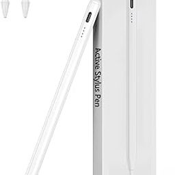 Ekrash Upgraded Stylus Pen | Pencil for 2018-2025 | Ultra High Precision | Sensitivity and Palm Rejection |Prevents False ON Off Touch | Power Display and Tilt Sensitivity-1