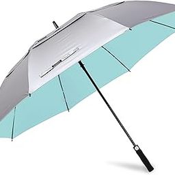 G4Free 47/54/62/68 Inch UV Protection Golf Umbrella Auto Open Vented Double Canopy Oversize Extra Large Windproof Sun Rain Umbrellas-image-35
