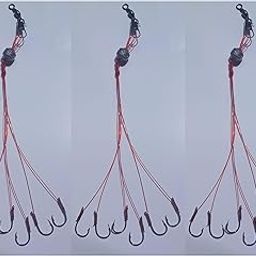 Flathead Catfish Fishing Hooks by Midwest Fishing Tackle, Pack of 3, X-Large-image-36