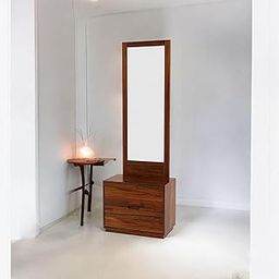 MISAN Dressing Table with 2 Drawer and 1 Door Storage for Bed Room and Living Room-image-19