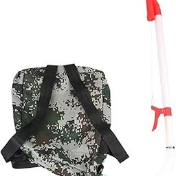 MERISHOPP™ Fertilizer Spreader Handheld Corn Vegetables Adjustable Fertilizer Dispenser Red PVC-picture-27