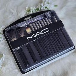 M.A.C Premium Makeup Brush For Professional Party Makeup Lip Brush BB Make Up Brushes Set For Girls and Women Bridal Synthetic Makeup Brush Set (Pack of 12)-19