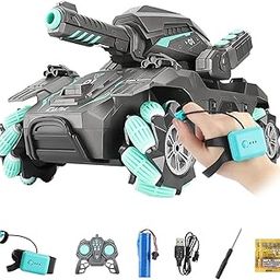 RAMNATH IMPEX 1:16 RC Water Ball Shooter Remote Control RC Car Tank - Hand Gesture Water Bomb RC Tank- Crab Movement, Feature Toy 360° Rotating Stunt RC Tenk Birthday Gift for Kids Boys Girls.(B)-picture-15