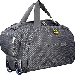Travel Duffel Bags for Men and Women from 3 N Fashion (Grey)_40Ltr Luggage Bag-image-106