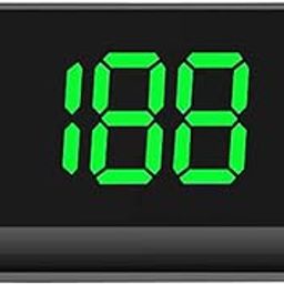 ATORSE Car Hud Head Up Speed Meter Display Over Speed Warning For Buses Trucks Green Kmh-30