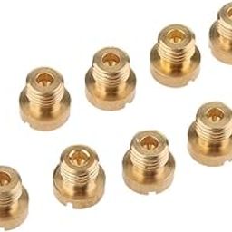 Lyla 2xM6 Thread Motorcycle Main Jet Kit Carburetor 98-130 10 Size Injector Nozzle-image-37