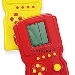 SIZZLER TOYS Kids Handheld Brick Game 9999 Game in 1 Video Game / Portable and Long Lasting / Colour May Vary ( Battery Not Included) (Wisdom Game)-11